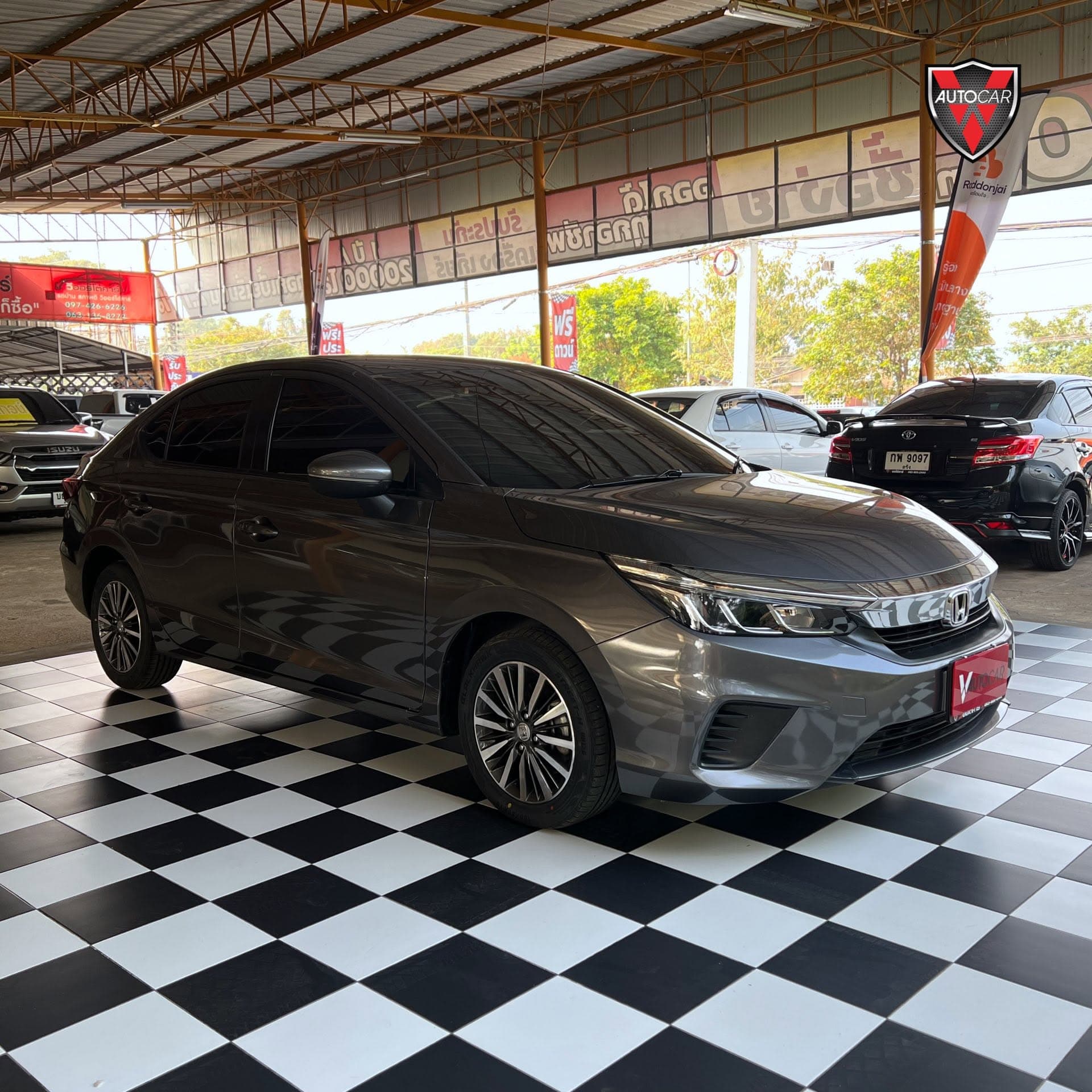 Honda City 1.0 Turbo S ปี 2020 สีเทา รูปที่ 2